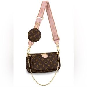 Louis Vuitton Multi Pochette Monogram Crossbody Bag